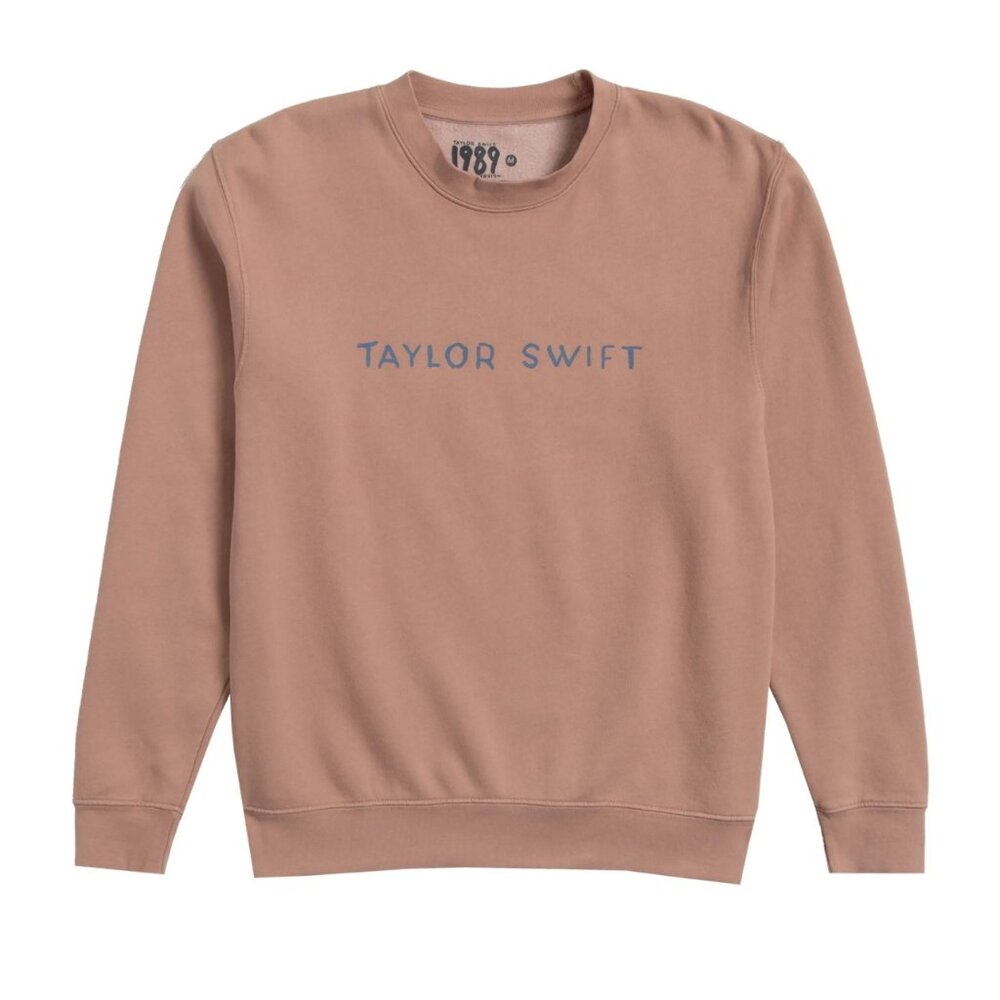 Taylor Swift 1989 Taylor's Version Crewneck Sweatshirt in Salmon size Small (S)